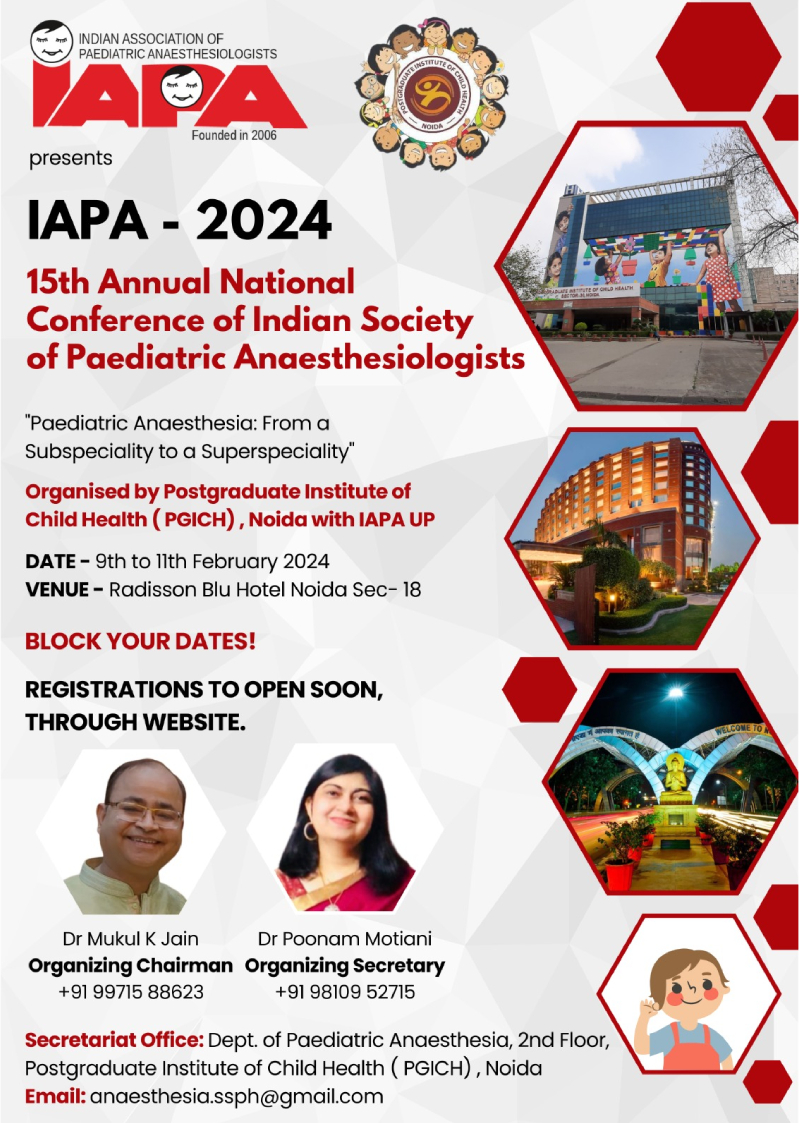 IAPA A dedicated association for safe and quality paediatric